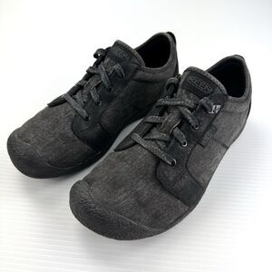 KEEN Men’s Black Lace Up Casual Sneakers Shoes Size 10.5 US 44 EU